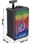 20W 8 Inç Rgb Işıklı Mikrofonlu Karaoke Tws Orta Boy Bluetooth Hoparlör Ses Bombası Ses Topu 4