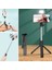 Kendiliğinden Işıklı Masaüstü Tripod Olabilen Telefon Tutuculu Kablosuz Kumandalı Selfie Çubuğu 1