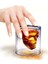 Kafatası Tasarımlı Cam Shot Bardağı – Double Layer Skull Shot Glass Şeffaf Cam 5