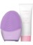 Foreo Deep & Gentle Luna 4 Sensitive Paketi - Hassas Cilt Temizleme Fırçası + Luna Micro-Foam Face Cleanser 2, 100 ml + Derinlemesine Temizleyici, Destekleyici Silikon Yüz Masaj Aleti Güzellik Seti 2