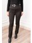 Boru Paça Kemerli Smart Pantolon 3989 4