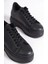 Bıana Bağcıklı Ortopedik Taban Kadın Sneaker Spor Ayakkabı Cst - Siyah 5
