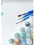 Sayılarla Boyama Seti 40X50 cm (Çıtalı) Fırça Boya Dahil Numaralı Tuval Cam Manzaralı 6