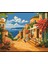 Sayılarla Boyama Seti 40X50 cm (Çıtalı) Fırça Boya Dahil Numaralı Tuval Yelken Manzara 4