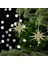 New Year Yılbaşı Glitter Star 3 Adet Ağaç Süsü Seti Gold 15X15X15 cm 1