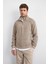Regular Fit Yarım Fermuarlı Dik Yaka Sweat Erkek Sweat B35W12016 160 1
