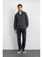 Regular Fit Yarım Fermuarlı Dik Yaka Sweat Erkek Sweat B35W12016 102 3