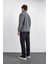 Regular Fit Yarım Fermuarlı Dik Yaka Sweat Erkek Sweat B35W12021 105 7