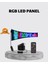 Drnds Rgb LED Panel – Çok Renkli, Kumandalı, USB Bağlantılı Yazı ve Gif Gösterimli Akıllı Lamba 1