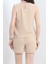 Mtxdpn Şortlu Ayrobin Takım Bej (Beden: M) 5