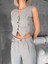 Mtxdpn Essential Yelek Pantolon Takım Gri S255254 (Beden: S) 4