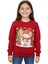 Kız Çocuk Sweatshirt 2 Iplik Şardonlu Baskılı Noellik 1
