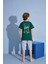 Erkek Çocuk T-Shirt Bermuda Alt Penye Süprem Bisiklet Yaka Orta Kalın Pijama TAKIMI-3930 2