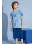 Erkek Çocuk Goal T-Shirt Bermuda Alt Penye Süprem Bisiklet Yaka Orta Kalın Pijama TAKIMI-3938 2