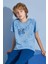Erkek Çocuk Goal T-Shirt Bermuda Alt Penye Süprem Bisiklet Yaka Orta Kalın Pijama TAKIMI-3938 4