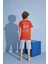 Erkek Çocuk T-Shirt Bermuda Alt Penye Süprem Bisiklet Yaka Orta Kalın Pijama TAKIMI-3930 3