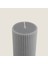 Helen Sütun Mum 6X10 cm Gri 3