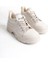 Jane Bağcıklı Ortopedik Taban Kadın Sneaker Spor Ayakkabı Ckt - Krem 5