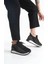 Alya Bağcıklı Ortopedik Taban Taşlı Kadın Sneaker Spor Ayakkabı Cbt - Siyah 1