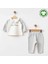 %100 Organik Pamuk Gots Sertifikalı Yakalı Bebek Takım 1