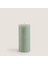 Glacier Sütun Mum 7X14 Yeşil 1