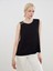 Bisiklet Yaka Aplike Detaylı Bluz 1