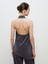 Halter Yaka Dokulu Bluz 4