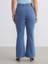 Büyük Beden Flare Kadın Jean Pantolon 5