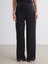 Loose Fit Saten Kadın Pantolon 2