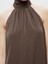 Halter Yaka Saten Elbise 4