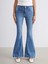 Flare Kadın Jean Pantolon 2