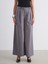 Geniş Paça Pileli Kadın Pantolon 4