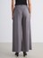 Geniş Paça Pileli Kadın Pantolon 8