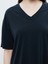 V Yaka Modal Karışımlı Kadın Tişört 3