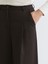 Loose Fit Geniş Paça Kadın Pileli Pantolon 3