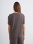 Modal Karışımlı Oversize Kadın Tişört 4