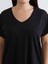 Büyük Beden V Yaka Kadın Tişört 3
