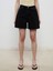 Loose Fit Kadın Jean Şort 2