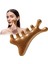 Sandal Ağacı Gua Sha, Masaj Aleti Yüz & El & Tüm Vücut & Saç Bakım No:4 1