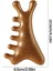 Sandal Ağacı Gua Sha, Masaj Aleti Yüz & El & Tüm Vücut & Saç Bakım No:4 2