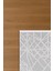 Veranda Elin Gri Bej Geometik Desenli Halı 3