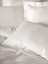 Cotton Box Çift Kişilik Smart Bambu Saten Nevresim Takımı Beyaz 2