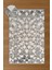 Estefan Loni Bej Gri Modern Geometik Desenli Halı 4