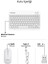 Tablet ve Telefonlar Için Bluetooth - Wireless Klavye ve Mouse Set 5