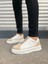 JY007 Alba Bağcıksız Süet Cilt Erkek Günlük Sneaker Ayakkabı Scbt Bej/beyaz 2