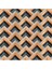 3 Boyutlu Ahşap Zigzag Desen Silinebilir Tekstil Duvar Kağıdı 3