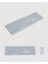 Bfs Beyaz Kablosuz Klavye Fare Seti Kablosuz Fare USB Alıcı Pc Uyumlu 4