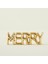 Merry Dekoratif Obje Gold (18X2X6 Cm) 1