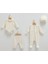 %100 Pamuk My Baby 4'lü Set 56-62 cm 1-3 Ay Ekru CRML.EKR.ZK1291 1