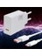 120W USB Hızlı Type C Uçlu Kablolu Şarj Aleti 5